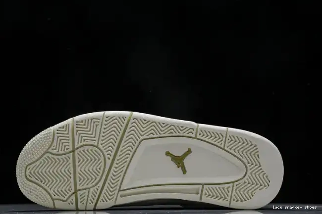 Reps LUCY Gold AQ9129-170 Metallic Retro 4 Jordan 0610
